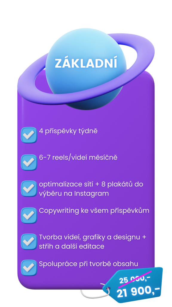 základní balíček smm